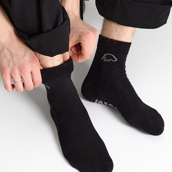 Носки ANTEATER LOW_Socks-Black-Logo