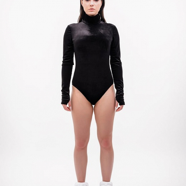 Боди MIRBA VELVET черный