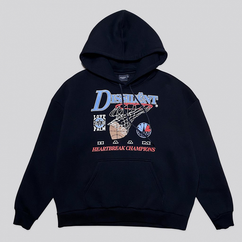 Худи Dissident "Heartbreak Champs" черный