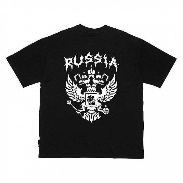 Футболка THE BAD FRIENDS "Герб" 240гр черный