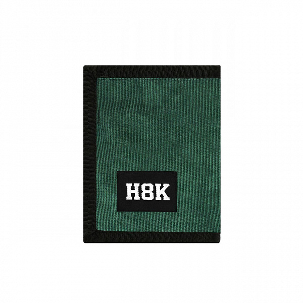 Кошелек HOOK "Вельвет" ярко-зеленый