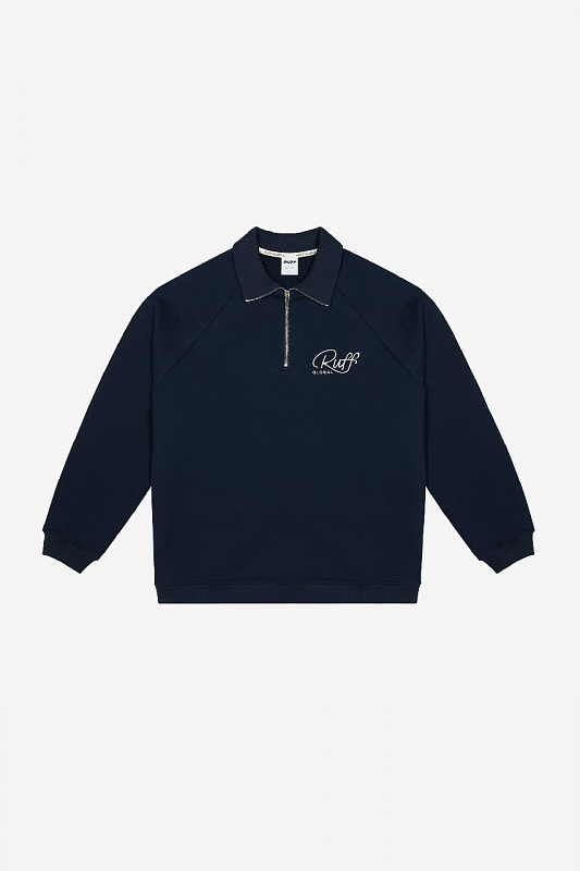 Толстовка RUFF Halfzip Sport Jacket Dark Blue
