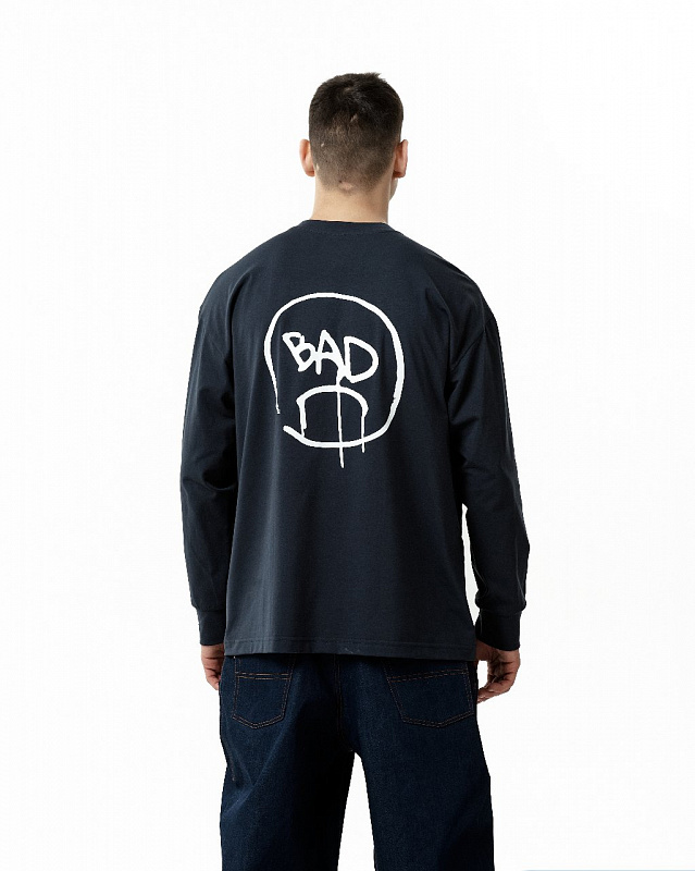 Лонгслив THE BAD FRIENDS "Big Logo" 200гр графит