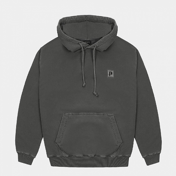 Худи Postaments "P Logo LW" GD Grey
