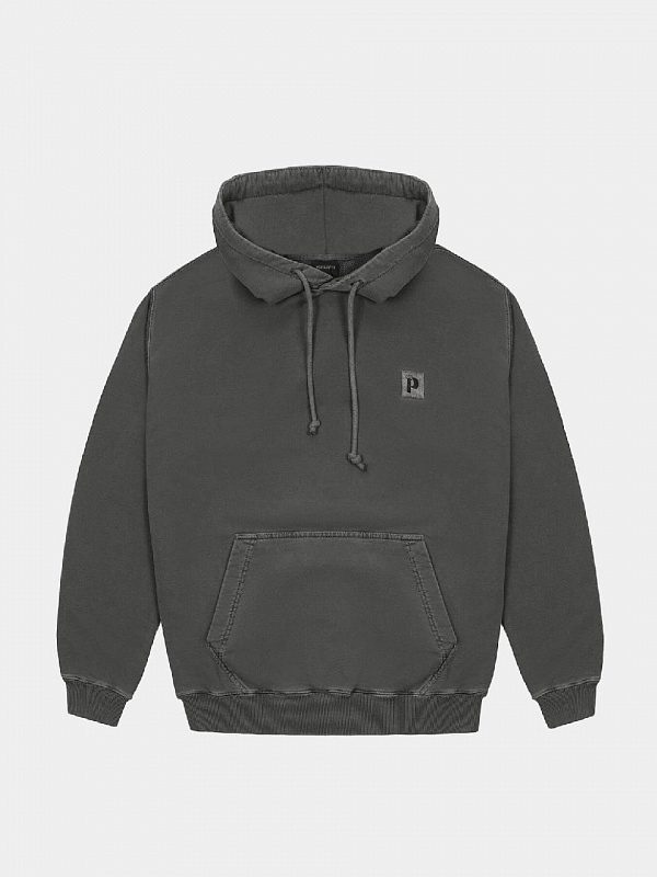 Худи Postaments "P Logo LW" GD Grey
