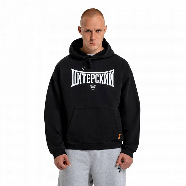 Худи Питерский щит "Оригинал" черный