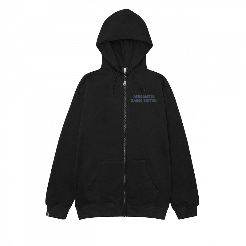Худи HOOK зип «Апокалипсис» Черный