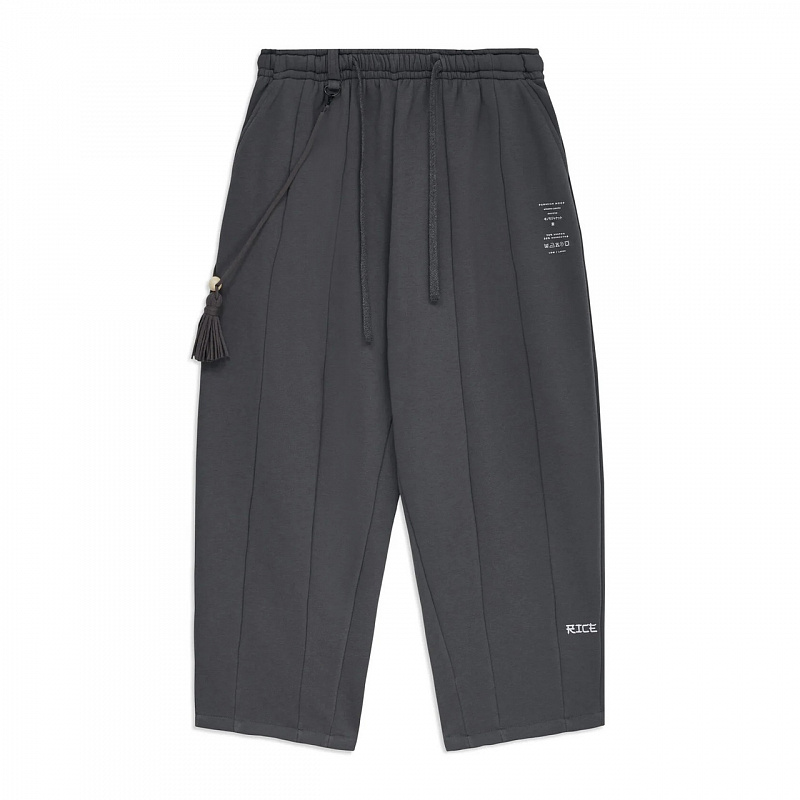 Брюки RICE KINOMO PANTS OVERSIZE GRAFIT TALL