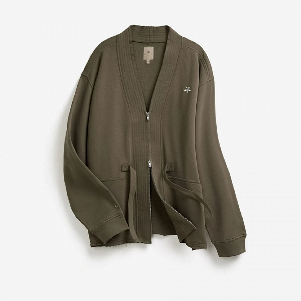 Кимоно RICE KIMONO FULL-ZIP BROWN