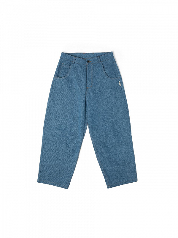 Брюки THE BAD FRIENDS Baggy Jeans джинс голубой