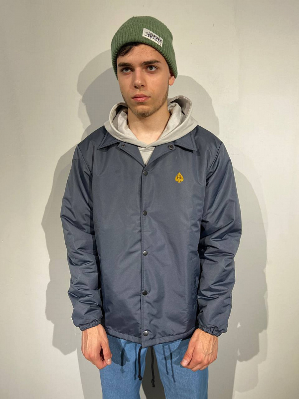 Куртка HARD LUNCH тренерская утепленная JC-M-50 blank d.grey