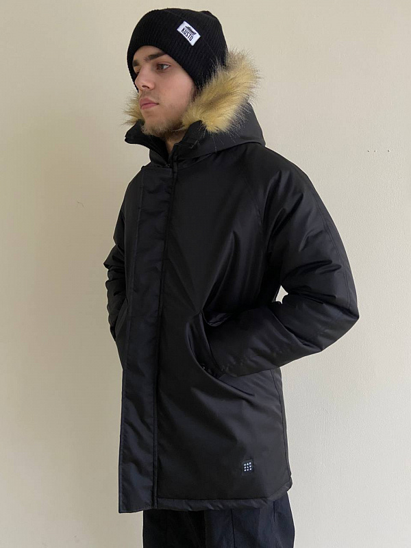 Парка HARD LUNCH fishtail blk