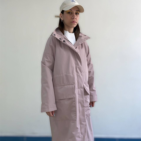 Плащ женский BIO CONNECTION shadow grey