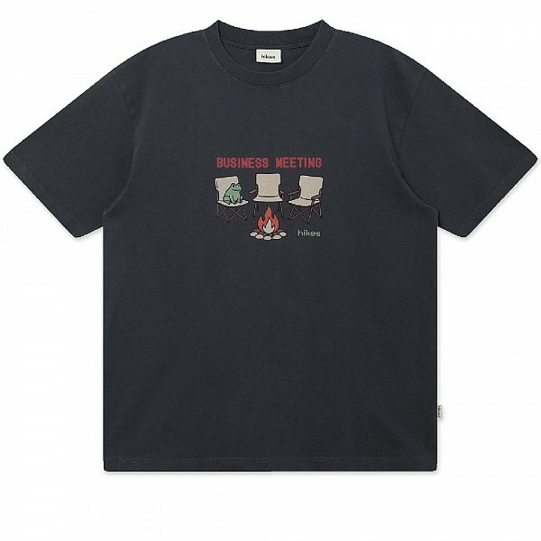 Футболка HIKES Business Meeting Tee NAVY