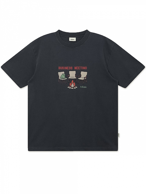 Футболка HIKES Business Meeting Tee NAVY