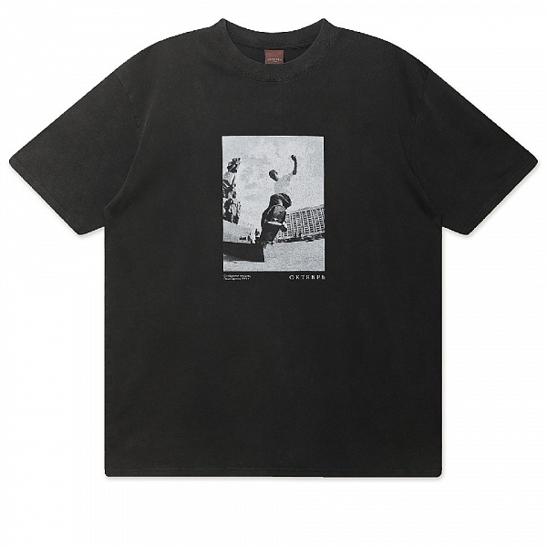 Футболка ОКТЯБРЬ HERRITAGE TEE BLACK