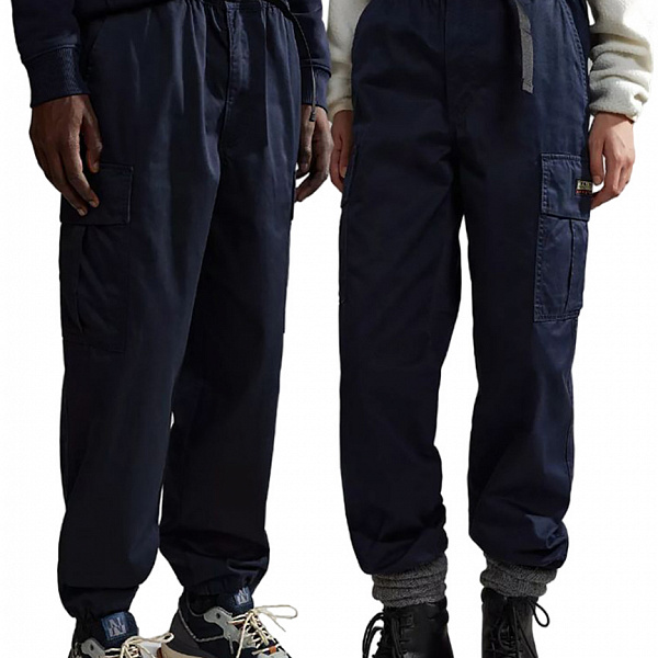 Брюки NAPAPIJRI M-DRU 1 176 BLU MARINE темно-синий