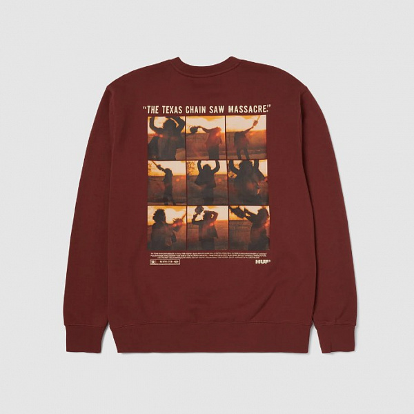 Свитшот HUF UNPARALLELED TERROR CREWNECK CHOCOLATE