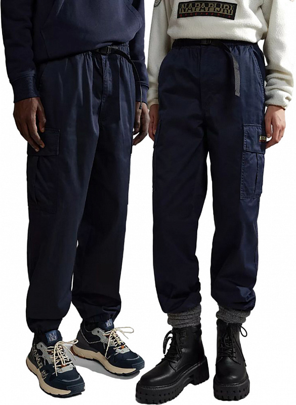 Брюки NAPAPIJRI M-DRU 1 176 BLU MARINE темно-синий