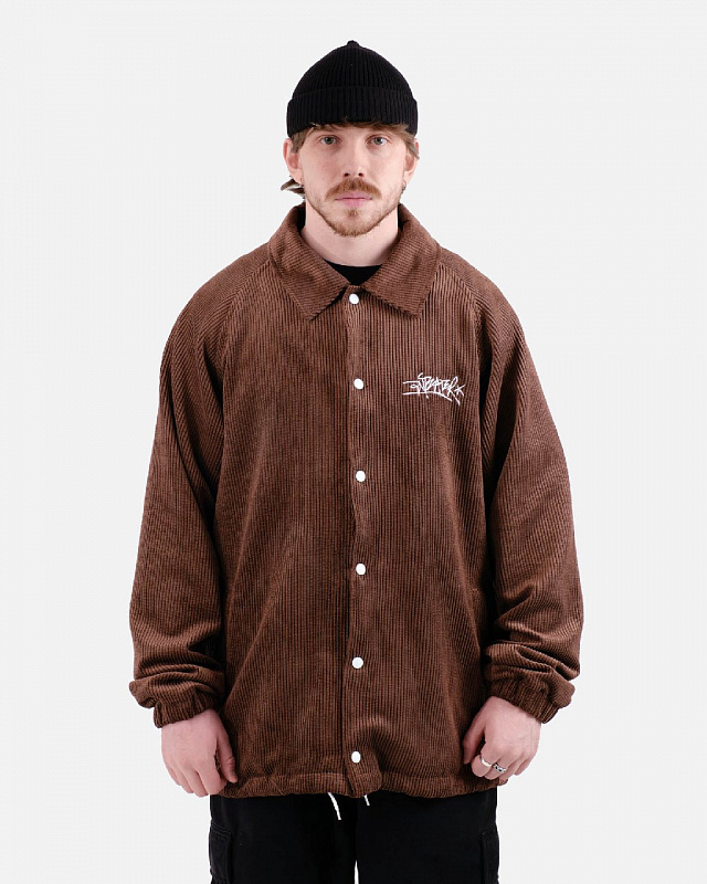 Куртка ANTEATER Coachjkt-Vlvt-Chocolate