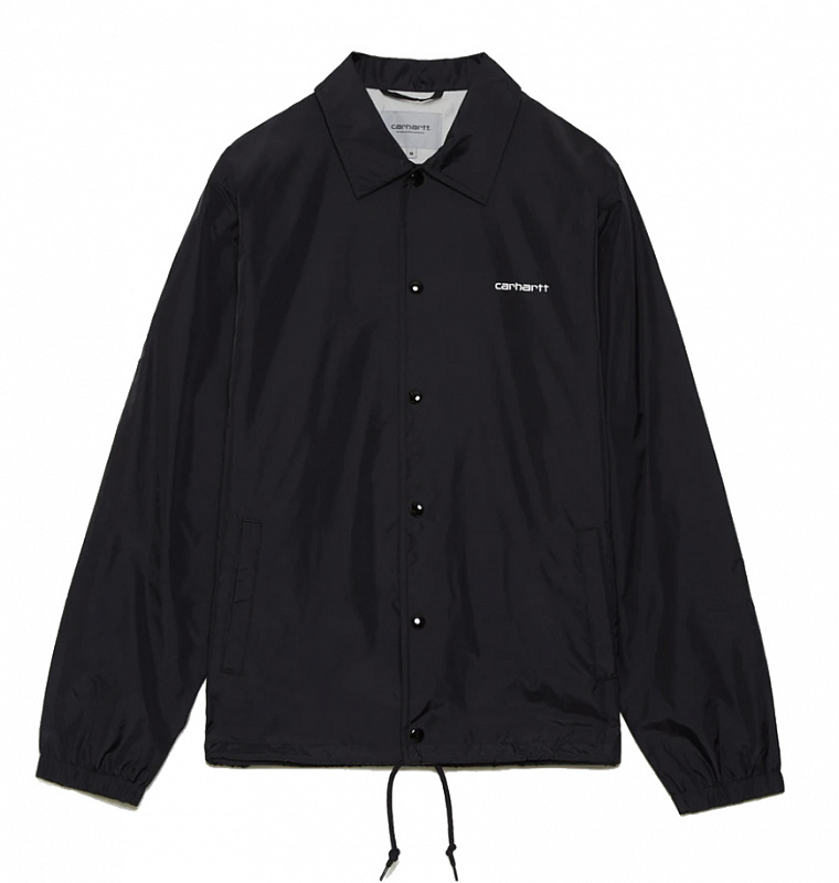 Куртка мужская CARHARTT WIP Script Coach Jacket BLACK / WAX