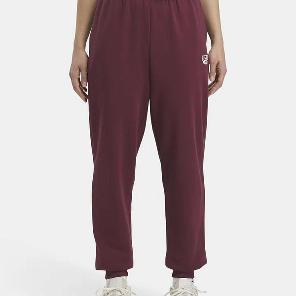 Брюки женские REEBOK CL AE ARCHIVE FIT FT PANT бордовый