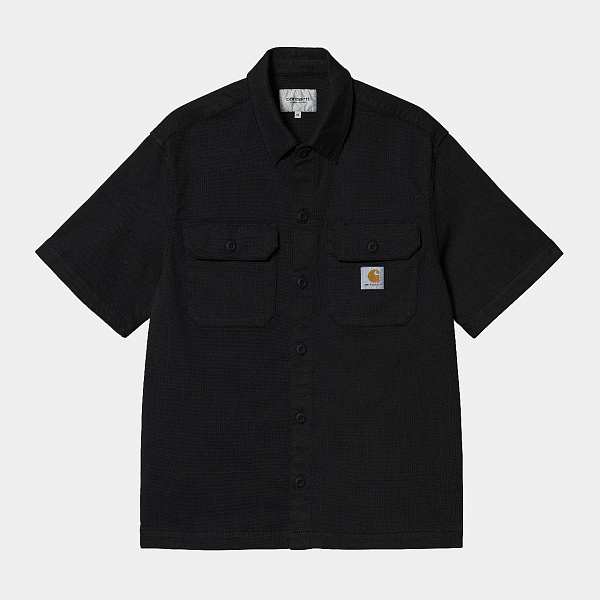 Рубашка CARHARTT WIP кор. рукав S/S Craft Shirt BLACK