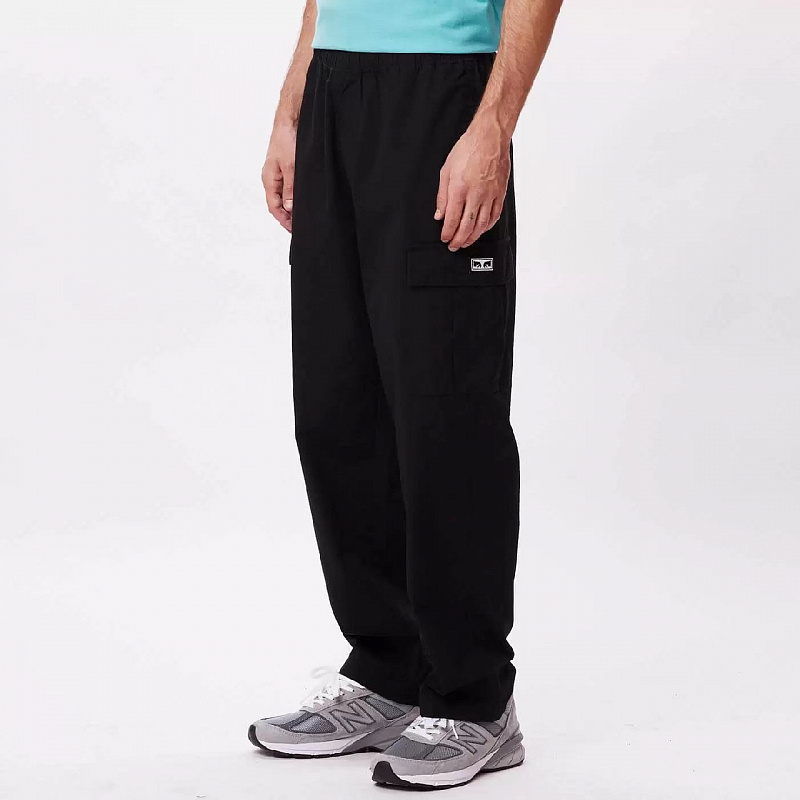 Брюки OBEY EASY RIPSTOP CARGO PANT BLACK