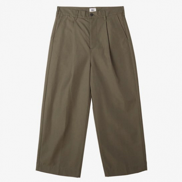 Брюки OBEY (Baggy fit) OLIVER PLEATED PANT TEA LEAF
