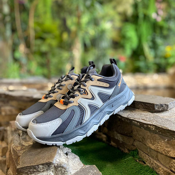 Кроссовки XTEP Outdoor Shoes Black/Honey Brown/Honey Brown Чёрный/Коричневый