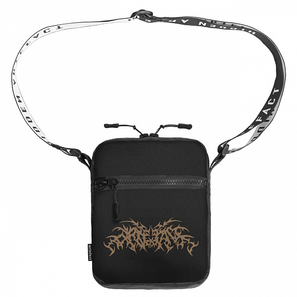 Сумка мессенджер ARTEFACT Metal logo Черный