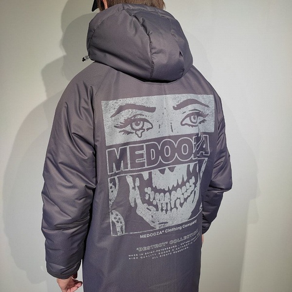 Куртка MEDOOZA Storm W "Face" темно-серый